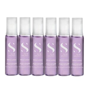 Ampola Alfaparf Semi Di Lino Shine Lotion - Tratamento Condicionante Iluminador Sem Enxágue